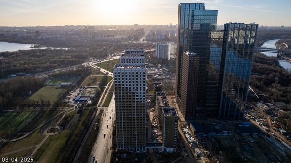 Ход строительства ЖК «Вейв» за Апрель 2025 г., фото №5