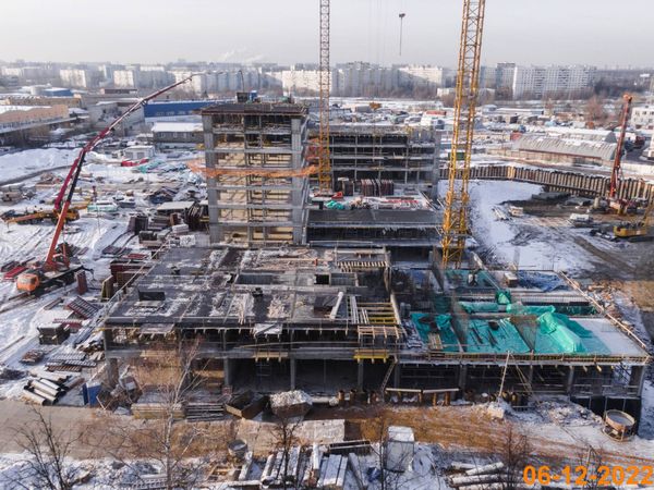 Ход строительства ЖК «Полар» за Декабрь 2022 г., фото №3