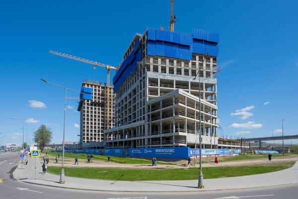 Ход строительства ЖК «МИРАПОЛИС» за Май 2025 г., фото №4