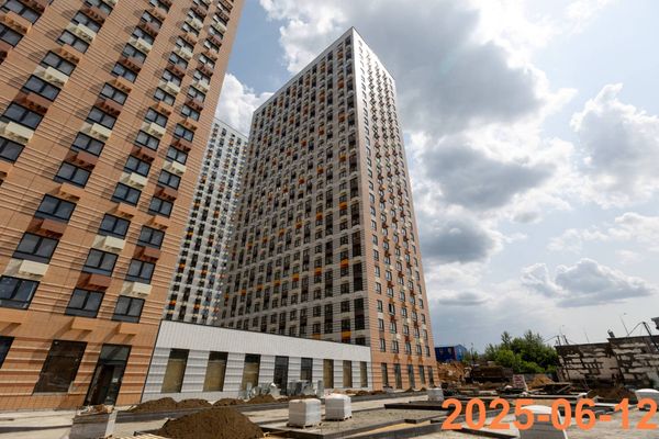 Ход строительства ЖК «Амурский парк» за Июнь 2025 г., фото №3