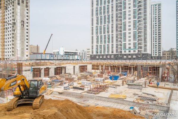 Ход строительства ЖК «Семеновский парк 2» за Апрель 2024 г., фото №3