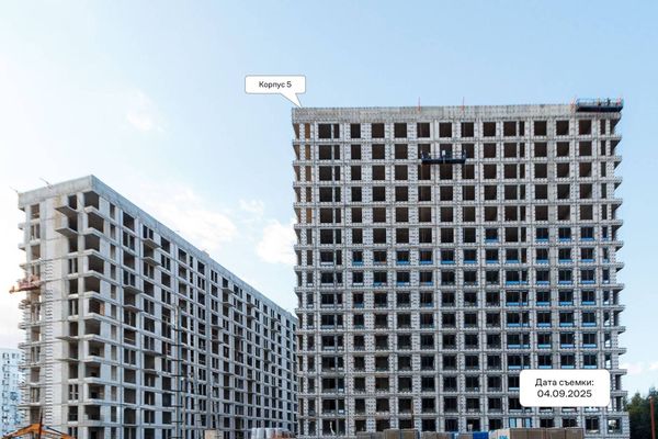 Ход строительства ЖК «Молжаниново» за Сентябрь 2025 г., фото №3