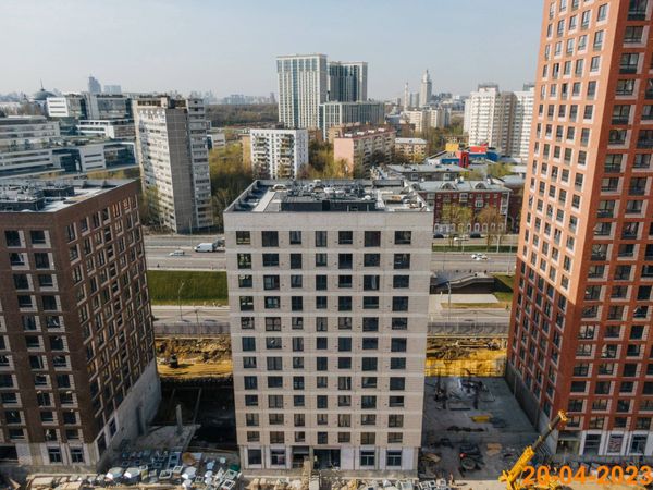 Ход строительства ЖК «Барклая 6» за Апрель 2023 г., фото №4