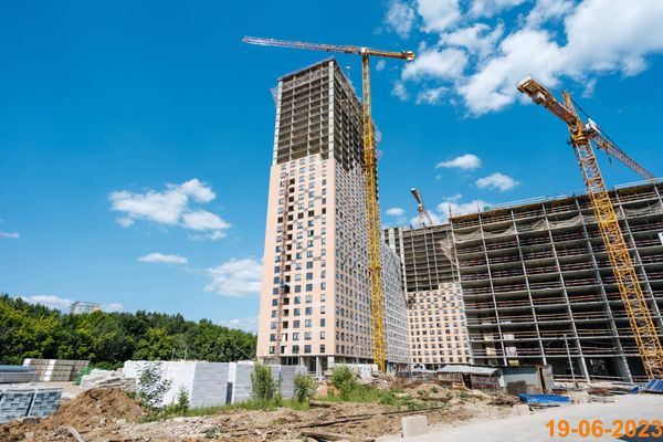 Ход строительства ЖК «Алтуфьевское 53» за Июнь 2023 г., фото №5