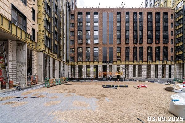 Ход строительства ЖК «Варшавские ворота» за Сентябрь 2025 г., фото №3