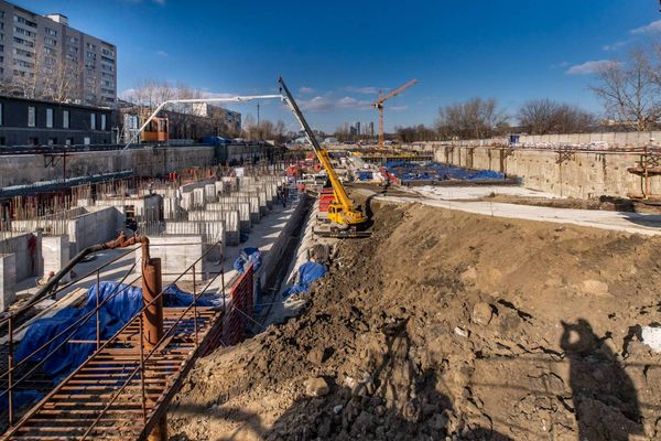Ход строительства ЖК «Мод» за Март 2022 г., фото №2