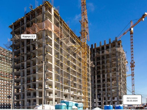 Ход строительства ЖК «Тропарево Парк» за Март 2024 г., фото №4