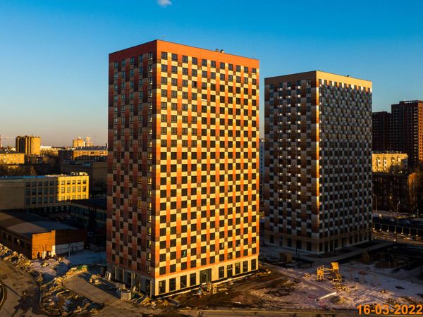 Ход строительства ЖК «Большая Академическая 85» за Март 2022 г., фото №2