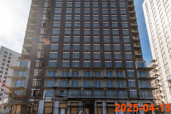 Ход строительства ЖК «Большая Академическая 85» за Апрель 2025 г., фото №5
