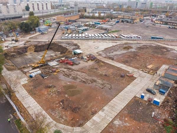 Ход строительства ЖК «Большая Академическая 85» за Октябрь 2020 г., фото №2