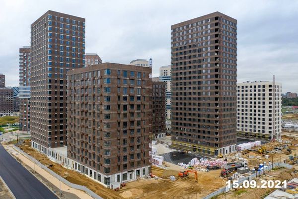 Ход строительства ЖК «Холланд парк» за Сентябрь 2021 г., фото №3