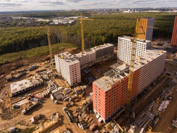 Ход строительства ЖК «Саларьево парк» за Октябрь 2018 г., фото №3