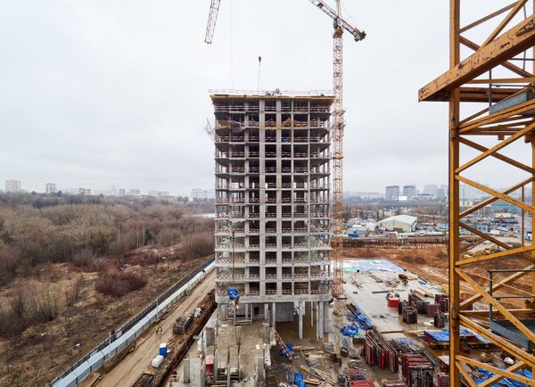 Ход строительства ЖК «Родина Парк» за Февраль 2025 г., фото №4
