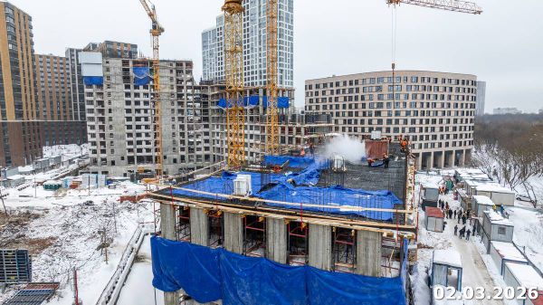 Ход строительства ЖК «Михалковский» за Март 2026 г., фото №3