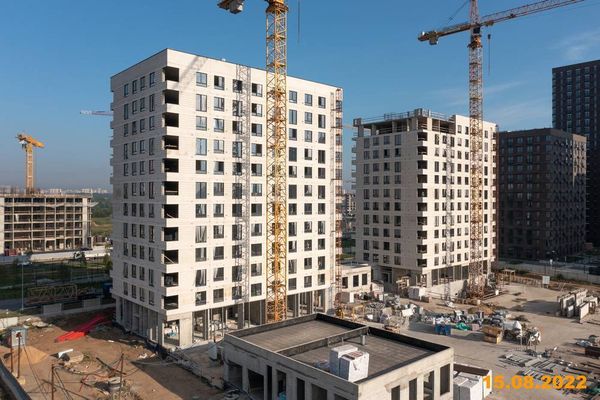 Ход строительства ЖК «Холланд парк» за Август 2022 г., фото №3