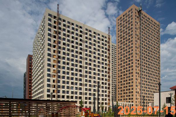 Ход строительства ЖК «Митинский лес» за Июль 2025 г., фото №3