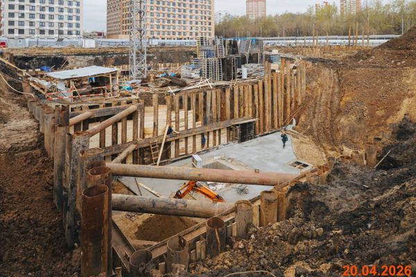 Ход строительства ЖК «Алтуфьевское 53» за Апрель 2026 г., фото №3