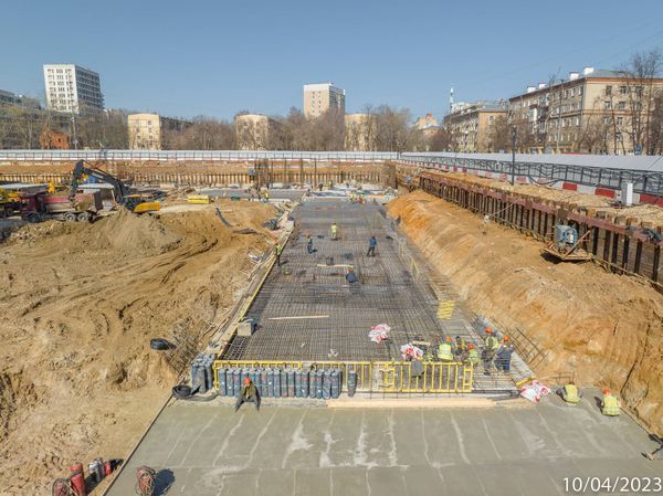 Ход строительства ЖК «Петровский парк II» за Апрель 2023 г., фото №2