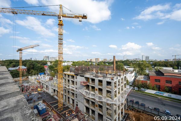 Ход строительства ЖК «Михалковский» за Сентябрь 2024 г., фото №3