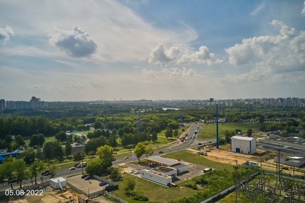 Ход строительства ЖК «Вейв» за Август 2022 г., фото №2
