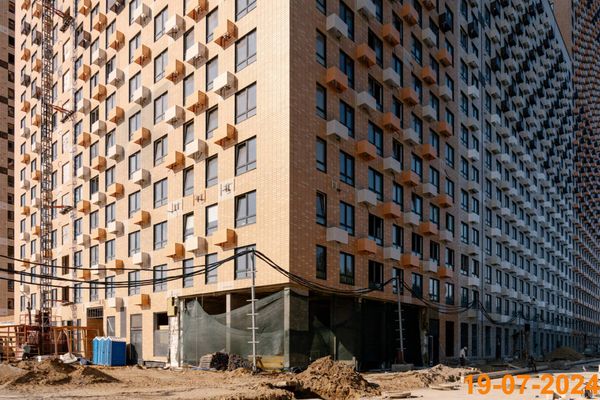 Ход строительства ЖК «Алтуфьевское 53» за Июль 2024 г., фото №2