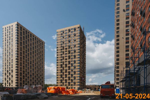 Ход строительства ЖК «Руставели 14» за Май 2024 г., фото №5