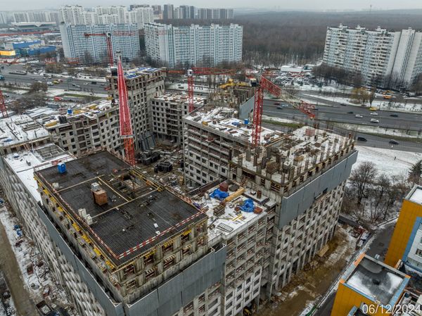 Ход строительства ЖК «Варшавские ворота» за Декабрь 2024 г., фото №4