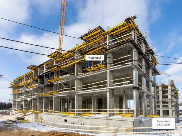 Ход строительства ЖК «Квартал Марьино» за Март 2024 г., фото №4