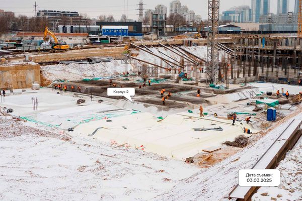 Ход строительства ЖК «НОВА» за Март 2025 г., фото №2