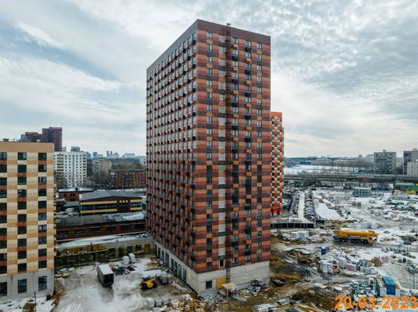 Ход строительства ЖК «Большая Академическая 85» за Март 2023 г., фото №4