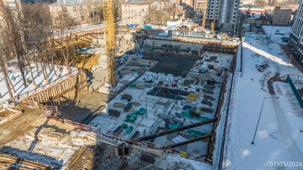 Ход строительства ЖК «Семеновский парк 2» за Март 2024 г., фото №2