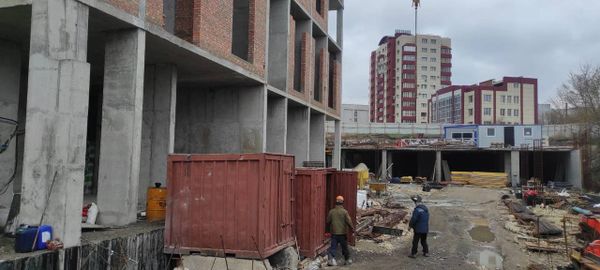 Ход строительства ЖК «Красноярский» за Апрель 2025 г., фото №2