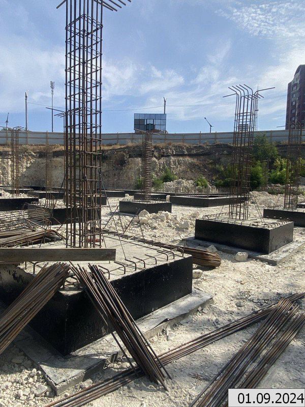 Ход строительства ЖК «Красноярский» за Сентябрь 2024 г., фото №4