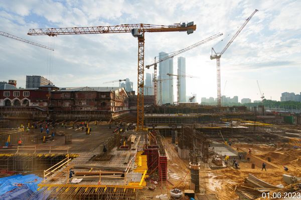 Ход строительства ЖК «Бадаевский» за Июнь 2023 г., фото №5
