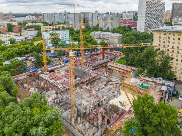 Ход строительства ЖК «Дом премиум-класса МИРА» за Июнь 2025 г., фото №5