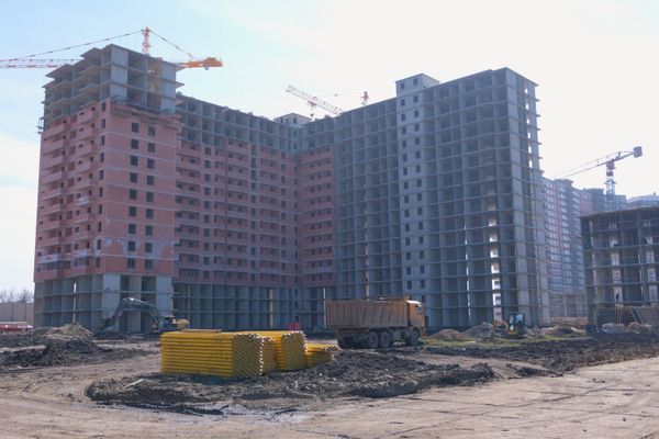 Ход строительства ЖК «Самолёт» за Март 2021 г., фото №2