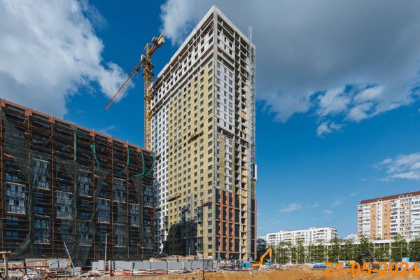 Ход строительства ЖК «Полар» за Май 2024 г., фото №2