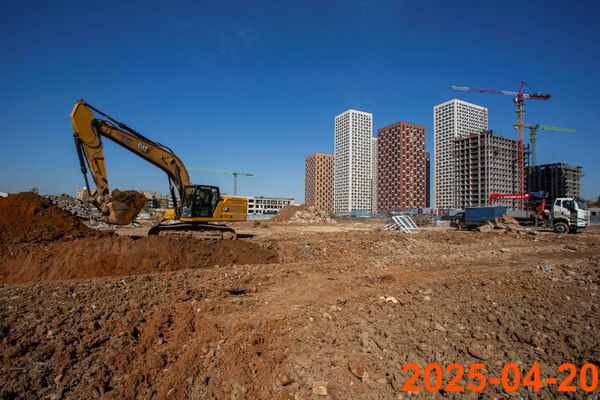 Ход строительства ЖК «Кавказский бульвар 51» за Апрель 2025 г., фото №2