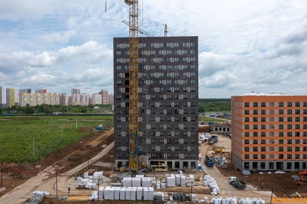 Ход строительства ЖК «Никольские луга» за Июнь 2022 г., фото №4