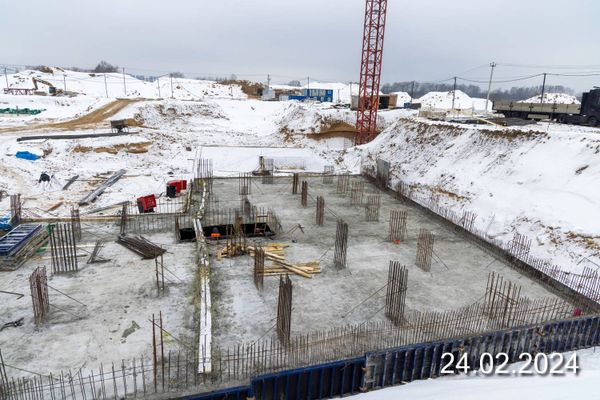 Ход строительства ЖК «Деснаречье» за Февраль 2024 г., фото №2