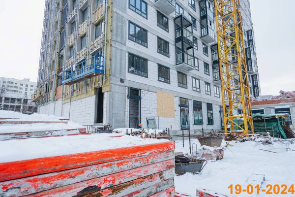 Ход строительства ЖК «Полар» за Январь 2024 г., фото №4