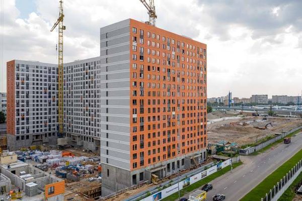Ход строительства ЖК «Амурский парк» за Июнь 2021 г., фото №2