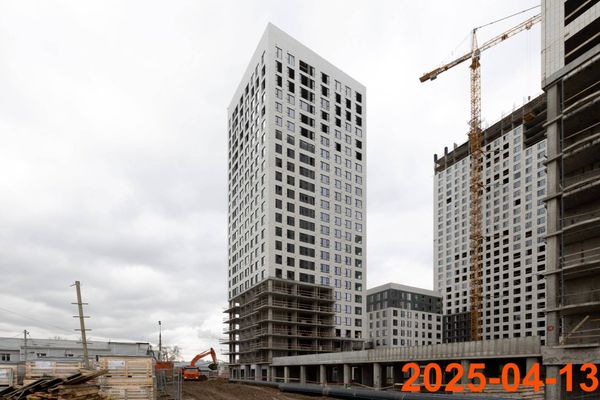 Ход строительства ЖК «Плеханова 11» за Апрель 2025 г., фото №2