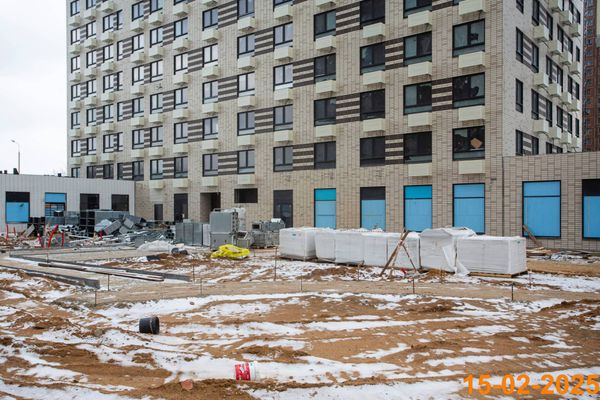 Ход строительства ЖК «Кавказский бульвар 51» за Февраль 2025 г., фото №4