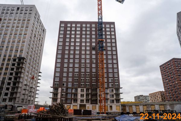 Ход строительства ЖК «Большая Академическая 85» за Ноябрь 2024 г., фото №5