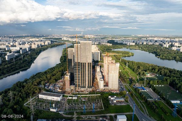 Ход строительства ЖК «Вейв» за Август 2024 г., фото №3