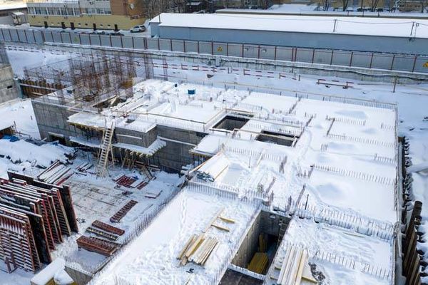 Ход строительства ЖК «Амурский парк» за Январь 2021 г., фото №3
