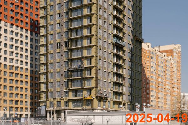 Ход строительства ЖК «Кутузовский квартал» за Апрель 2025 г., фото №2