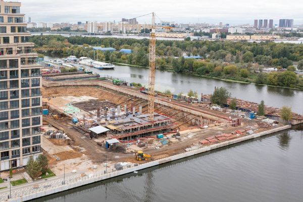Ход строительства ЖК «Ривер Парк Коломенское» за Август 2021 г., фото №4