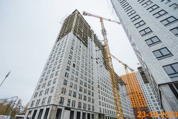 Ход строительства ЖК «Кольская 8» за Октябрь 2023 г., фото №5